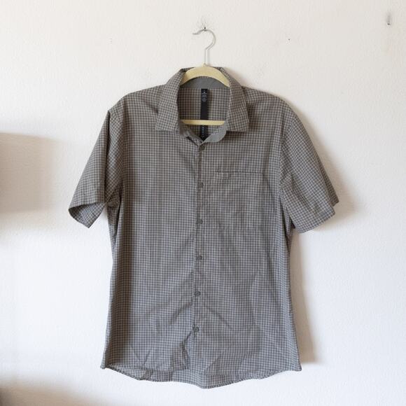 Lululemon Grid Light Short Sleeve Polo Shirt - Picture 2 of 5